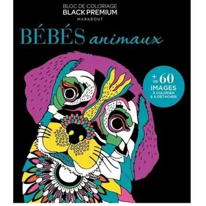 Marabout Bébés animaux: + de 60 images à colorier & à détacher: 31610 pas cher