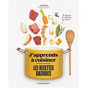 Marabout J'apprends à cuisiner les recettes basiques: 31653 pas cher