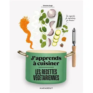 Marabout J'apprends À Cuisiner Les Recettes Végétariennes pas cher