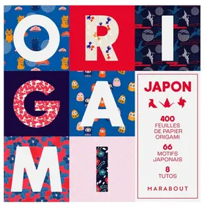 Marabout Japon Origami - Pour Réaliser 400 Pliages pas cher