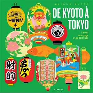 Marabout De Kyoto À Tokyo - Carnet De Voyage Et De Coloriage pas cher