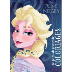 ISBN Hemma - Disney La Reine des Neiges - 96 pages de jeux et de coloriages (Elsa) - Collectif 291x211 pas cher