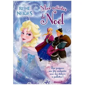 La Reine Des Neiges - Mes Activités De Noël : Anna Et Kristoff pas cher