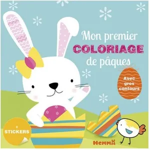 Mon Premier Coloriage De Pâques - Avec Gros Contours pas cher