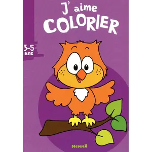 J'aime Colorier Chouette