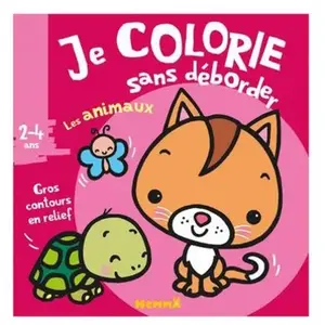 Hemma Je colorie sans déborder les animaux