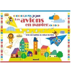 ISBN Les Avions En Papier - Crée Tes Modèles Et Relève Les Défis - Ave... pas cher