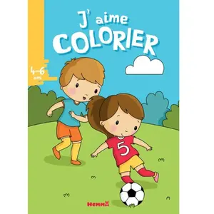 ISBN Hemma J'aime colorier Football pas cher
