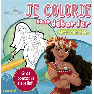 ISBN Hemma Je Colorie Sans Déborder Autour Du Monde pas cher