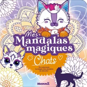 ISBN Hemma Mes mandalas magiques Chats: En coloriant, la magie des dessins se dévoile ! pas cher