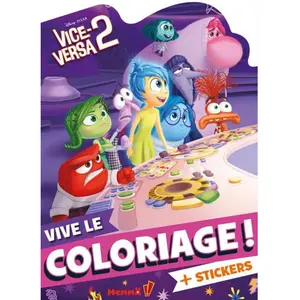 Comparateur de prix : Hemma Disney Pixar Vice-versa 2: Avec des stickers
