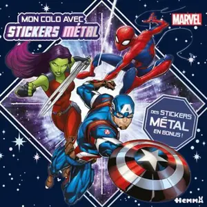 Hemma Marvel - Avec Des Stickers Métal pas cher