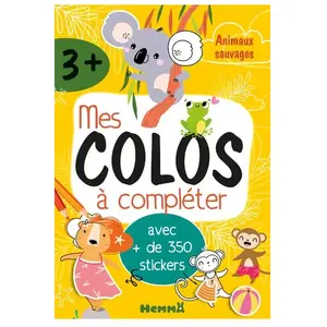 ISBN Hemma Animaux sauvages: Avec + de 350 stickers pas cher