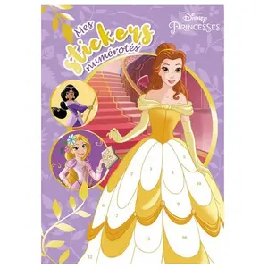 ISBN Hemma Mes stickers numérotés Disney princesses pas cher