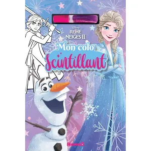 Disney La Reine Des Neiges 2 - Avec 1 Tube De Paillettes