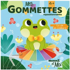 Hemma Mes gommettes repositionnables La vie en couleurs