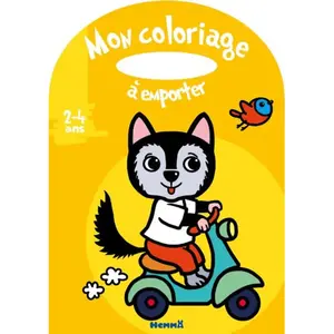 Comparateur de prix : Hemma Mon Coloriage À Emporter Louveteau
