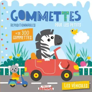 ISBN Hemma Gommettes Repositionnables Pour Les Petits - Les Véhicules pas cher