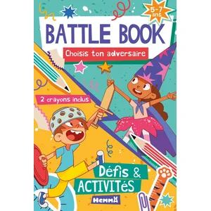 ISBN Battle Book Choisis Ton Adversaire - Défis & Activités - Avec 2 Crayons Inclus pas cher