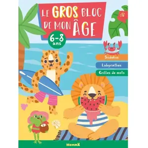 Le Gros Bloc De Mon Âge - Sudokus, Labyrinthes, Grilles De Mots