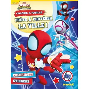 Hemma Colorie & Habille Marvel Spidey Et Ses Amis Extraordinaires - Pr...