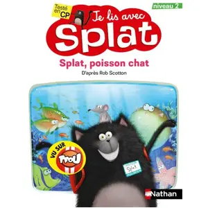 ISBN Nathan Splat, Poisson-Chat - Niveau 2 pas cher
