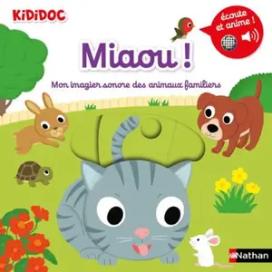 ISBN Nathan Miaou ! Mon imagier sonore des animaux familiers pas cher