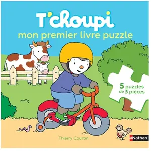 ISBN Nathan Mon premier livre puzzle T'choupi pas cher