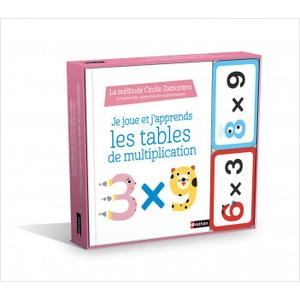 Comparateur de prix : Nathan Je joue j'apprends - Les tables de multiplication - Dès 6 ans