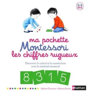 Comparateur de prix : Nathan Livre - ma pochette Montessori les chiffres rugueux 3/6 ans