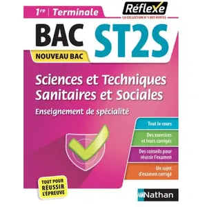 Nathan Sciences et Techniques Sanitaires et Sociales Enseignement de S... pas cher