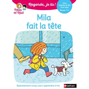 ISBN Nathan Mila Et Noé - Mila Fait La Tête - Niveau 1+ pas cher