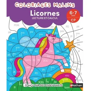 ISBN Nathan Licornes Cp - Lecture Et Calcul pas cher
