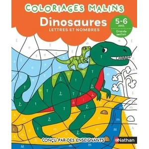 ISBN Nathan Les dinosaures Lettres et nombres GS pas cher