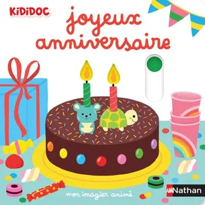 ISBN Mon imagier animé joyeux anniversaire - Nathalie Choux pas cher
