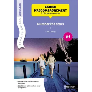 Nathan Reading Guide - Number the stars: de Lois Lowry pas cher