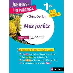 Nathan Mes forêts: Avec le parcours "La poésie, la nature, l'intime" pas cher