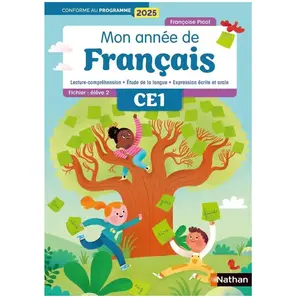 Nathan Mon Année De Francais Ce1 - Fichier Élève 2 pas cher