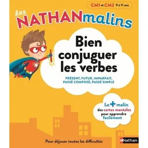 Nathan Bien Conjuguer Les Verbes Cm1 Et Cm2, 9 À 11 Ans - Présent, Futur, Imparfait, Passé Composé, Passé Simple pas cher