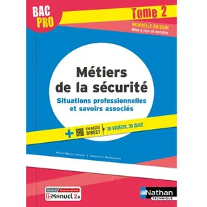 Comparateur de prix : Métiers de la sécurité - Situations professionnelles et savoirs associ...