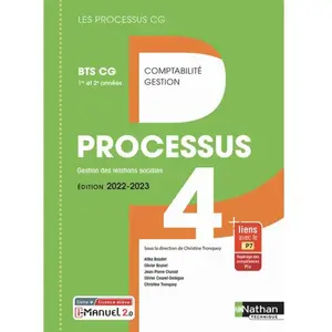 Nathan Technique Gestion Des Relations Sociales Processus 4 Bts Cg 1re Et 2e Années pas cher