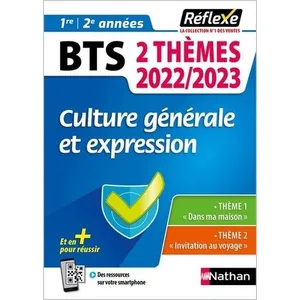 Nathan Culture Générale Et Expression Bts 1re Et 2e Années pas cher