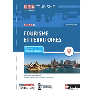 Comparateur de prix : Nathan Technique Bloc 7 - Tourisme et territoires BTS Tourisme 1re et 2e années. Edition 2021
