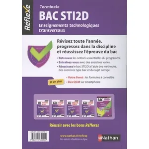Comparateur de prix : Nathan Enseignements Technologiques Transversaux Tle Bac Sti2d