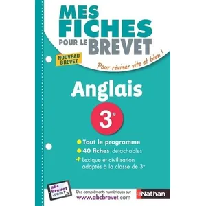 Nathan Anglais 3e pas cher