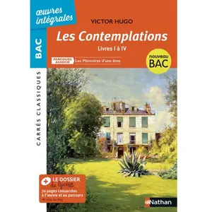 Nathan Les Contemplations - Parcours Associé : Mémoires D'une Âme pas cher