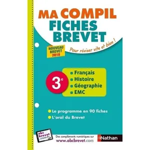 Nathan Français, Histoire, Géographie, Emc 3e pas cher