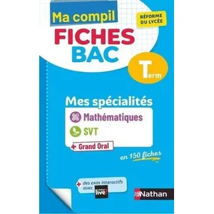 Nathan Maths Svt Tle pas cher