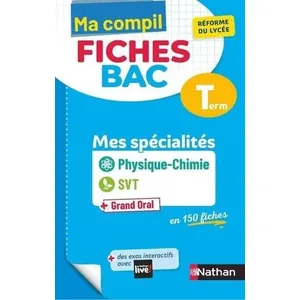 Nathan Physique-Chimie Svt + Grand Oral Tle Mes Spécialités pas cher
