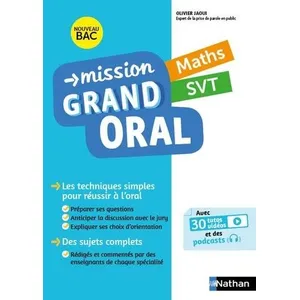 Nathan Maths Svt Tle pas cher